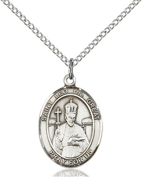 Sterling Silver St. Leo the Great Pendant