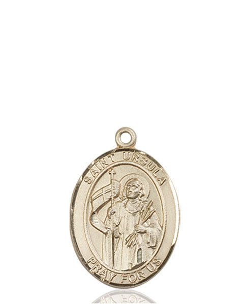 14kt Gold St. Ursula Medal