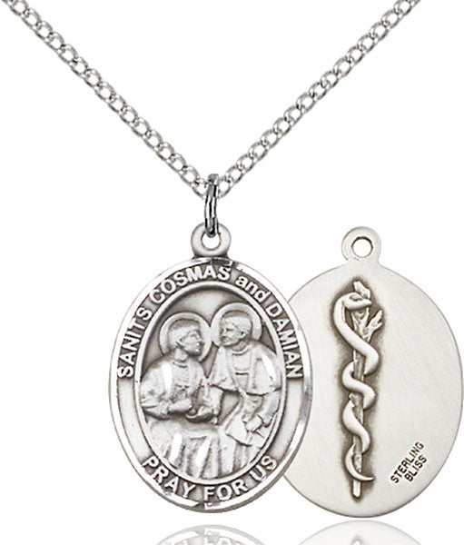 Plata Esterlina Sts. Cosmas y Damián/Doctores Penda