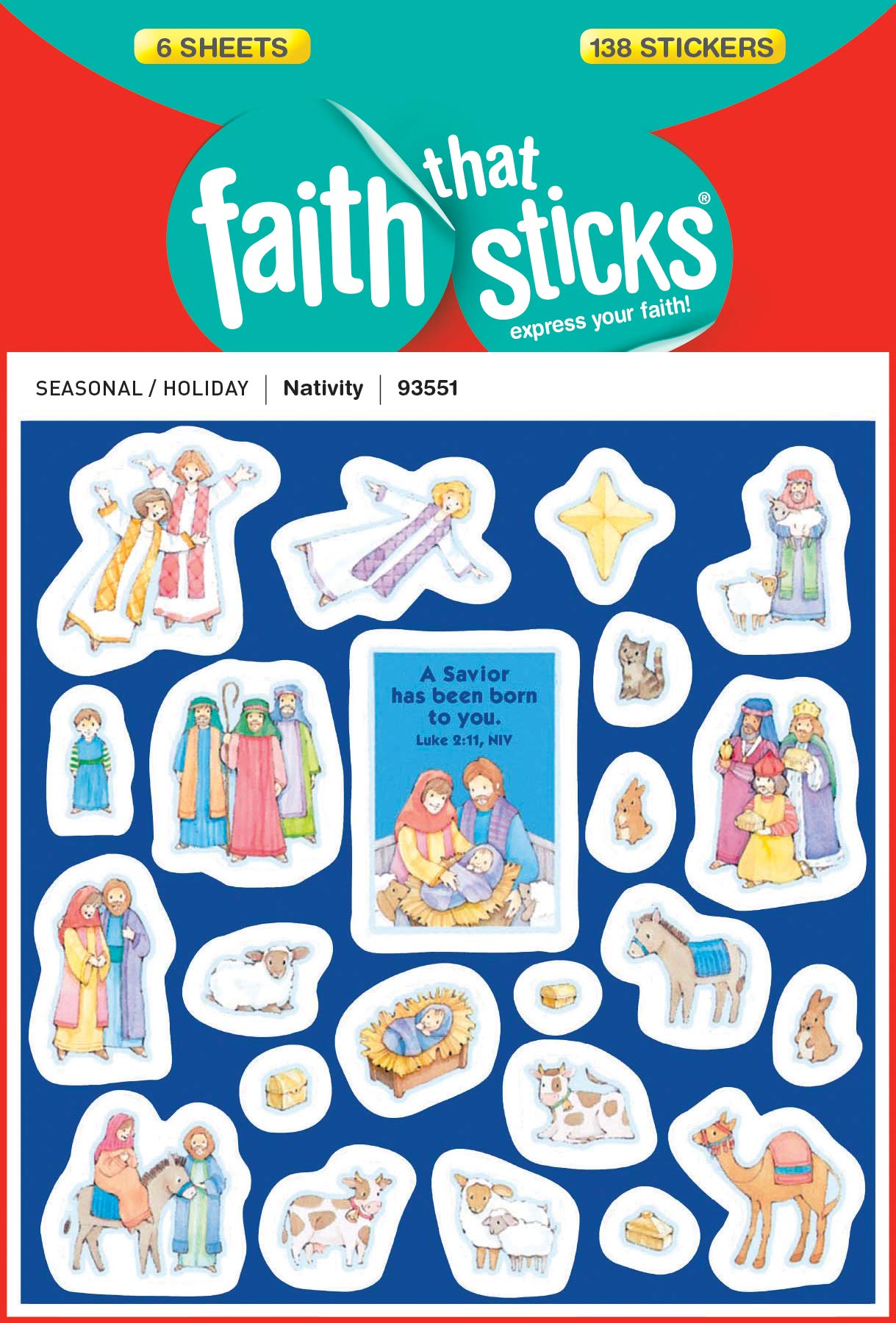 Sticker- Nativity