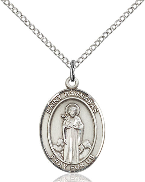 Colgante de plata de ley de San Bernabé