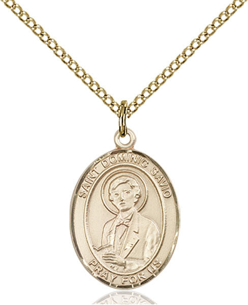 Gold Filled St. Dominic Savio Pendant