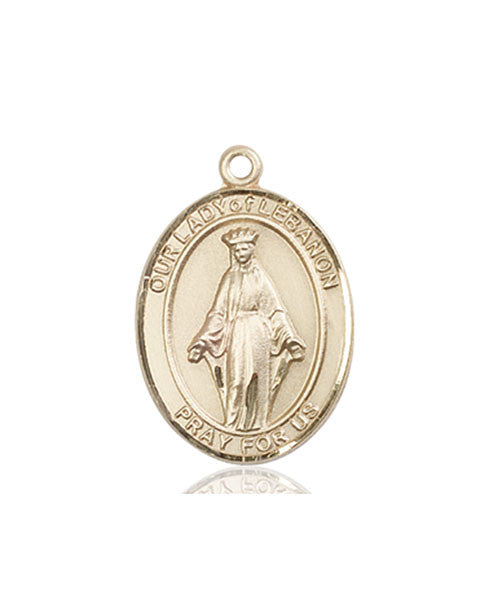 14kt Gold O/L of Lebanon Medal