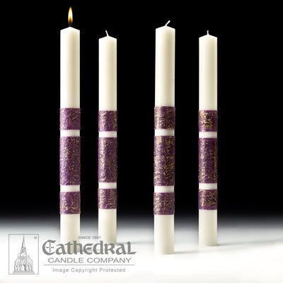 ArtisanWax Advent Candles 51% Beeswax