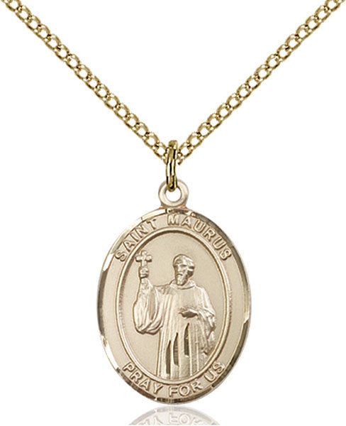 Gold Filled St. Maurus Pendant