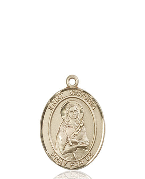 14kt Gold St. Victoria Medal