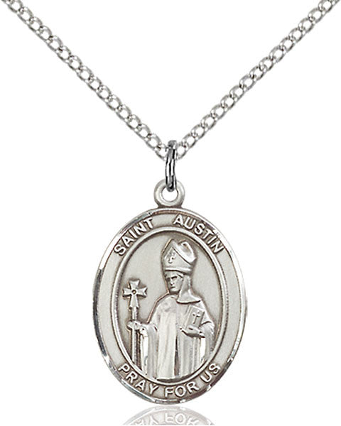 Colgante de plata de ley de San Austin