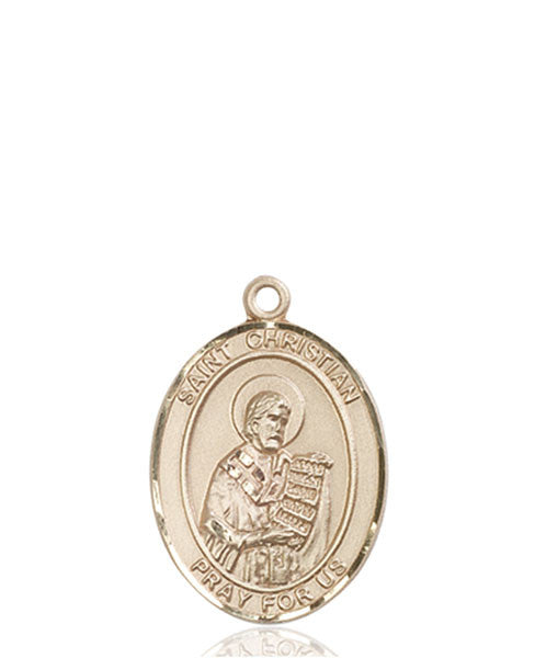 14kt Gold St. Christian Demosthenes Medal