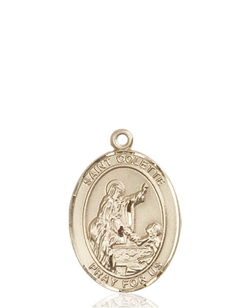14kt Gold St. Colette Medal
