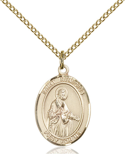 Gold Filled St. Remigius of Reims Pendant