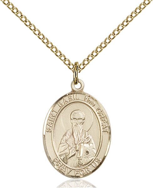 Gold Filled St. Basil the Great Pendant