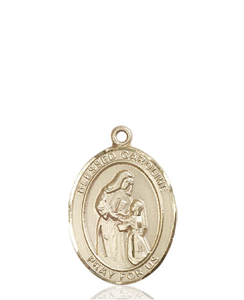 14kt Gold Blessed Caroline Gerhardinger Medal