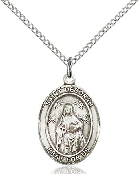 Sterling Silver St. Deborah Pendant