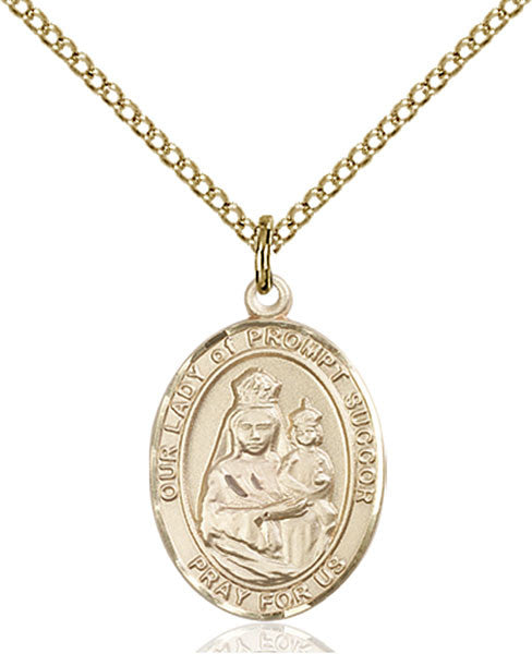 Gold Filled O/L of Prompt Succor Pendant