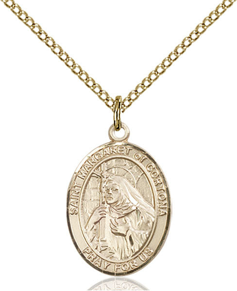 Gold Filled St. Margaret of Cortona Pendant