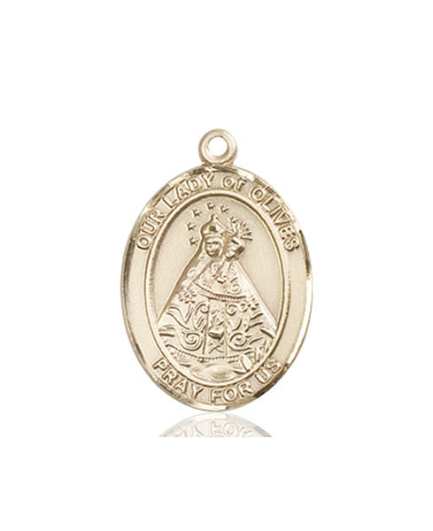 14kt Gold O/L of Olives Medal