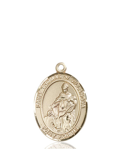 Medalla Santo Tomás de Villanova Oro 14kt