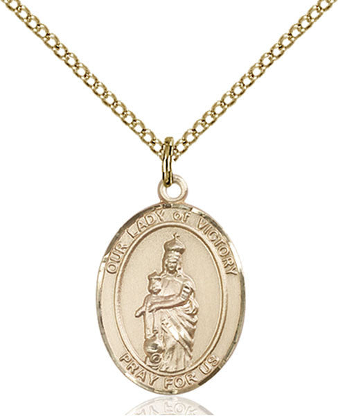Gold Filled O/L of Victory Pendant