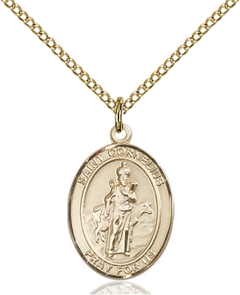 Gold Filled St. Cornelius Pendant