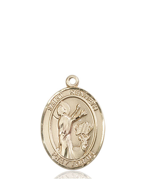 14kt Gold St. Kenneth Medal