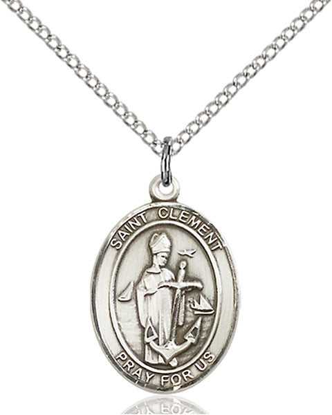 Sterling Silver St. Clement Pendant
