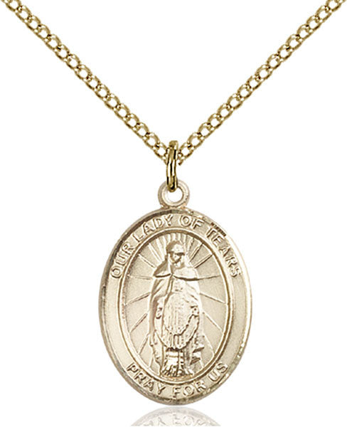 Gold Filled O/L of Tears Pendant