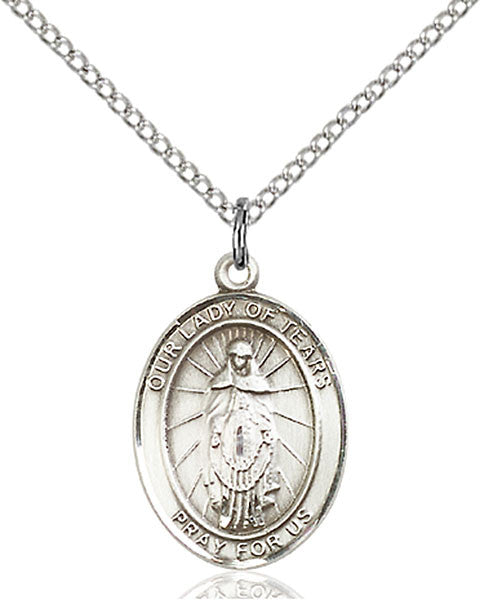 Sterling Silver O/L of Tears Pendant