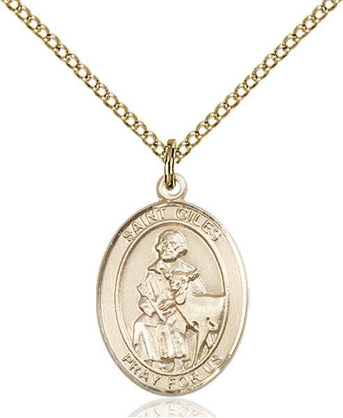 Gold Filled St. Giles Pendant