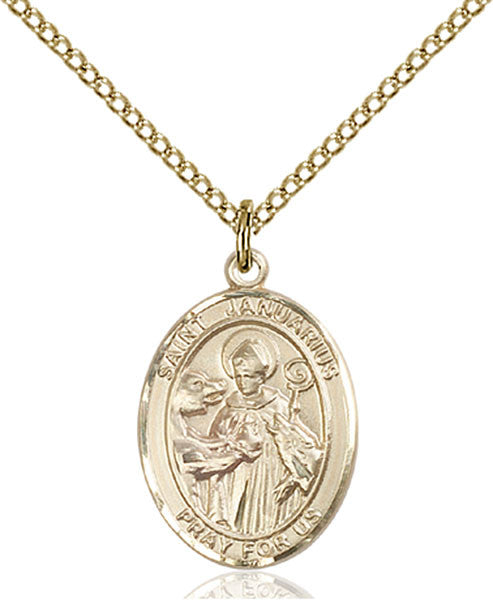 Gold Filled St. Januarius Pendant