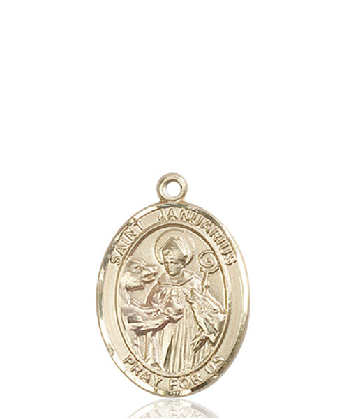 14kt Gold St. Januarius Medal