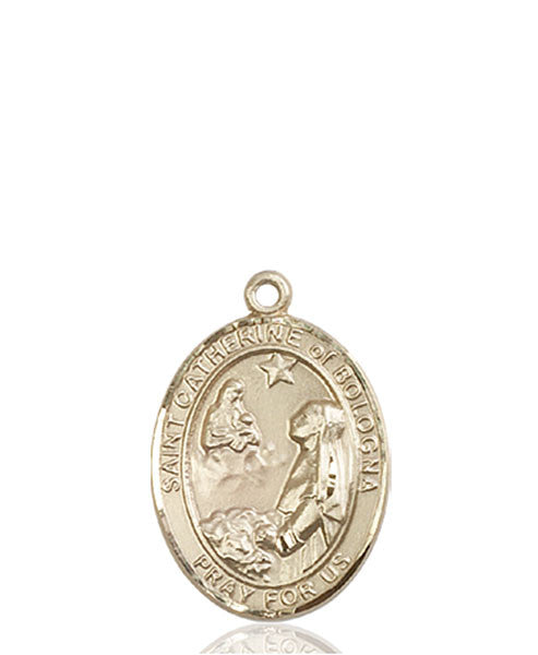 14kt Gold St. Catherine of Bologna Medal