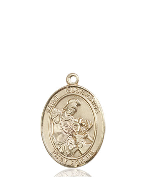 14kt Gold St. Eustachius Medal