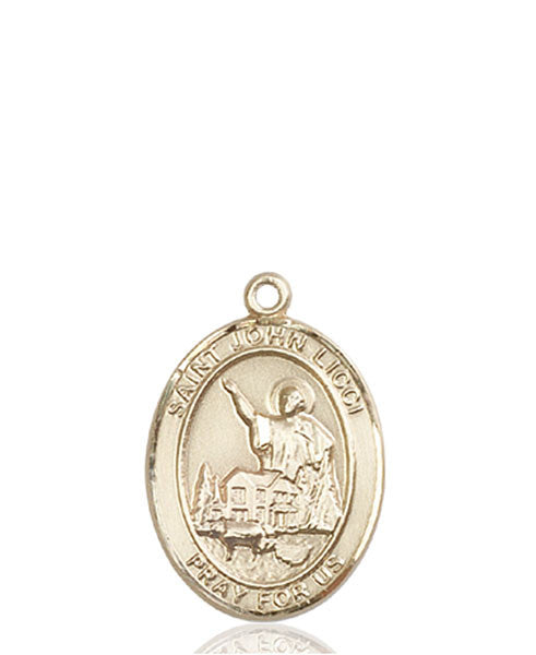 Medalla de San Juan Licci de oro de 14 kt