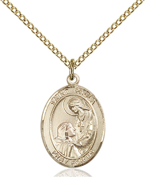 Gold Filled St. Paula Pendant