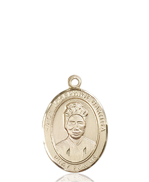14kt Gold St. Josephine Bakhita Medal
