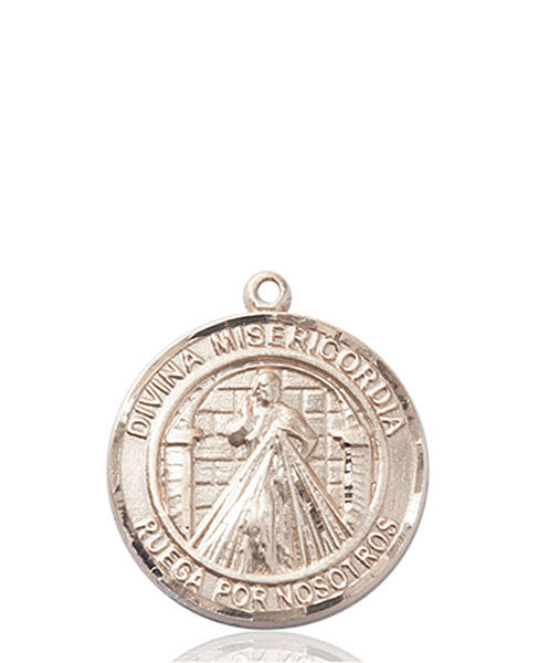 14kt Gold Divina Misericordia Medal