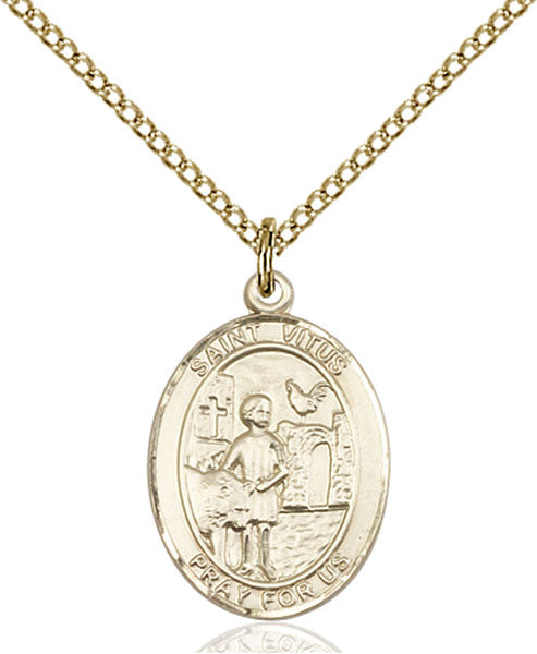 Gold Filled St. Vitus Pendant