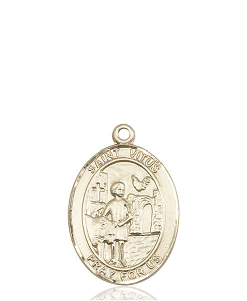 14kt Gold St. Vitus Medal