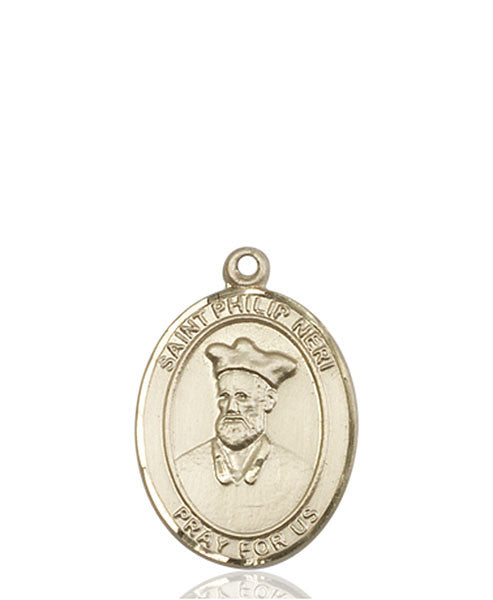 14kt Gold St. Philip Neri Medal