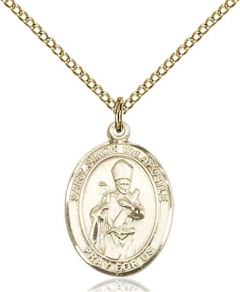 Gold Filled St. Simon Pendant