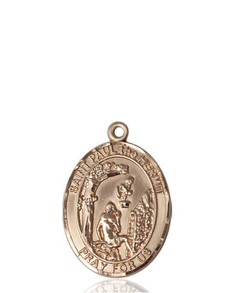 14kt Gold Paul the Hermit Medal