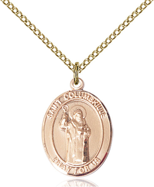 Gold Filled St. Columbkille Pendant