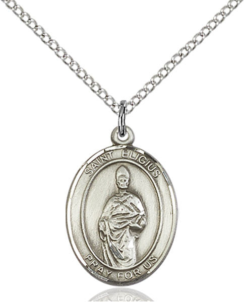 Sterling Silver St. Eligius Pendant