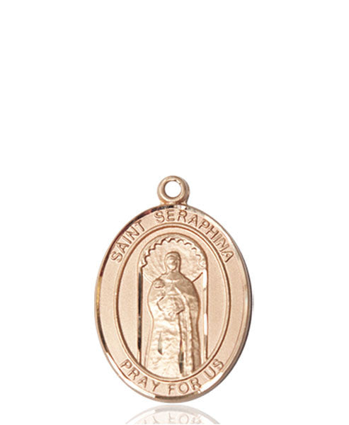 14kt Gold St. Seraphina Medal