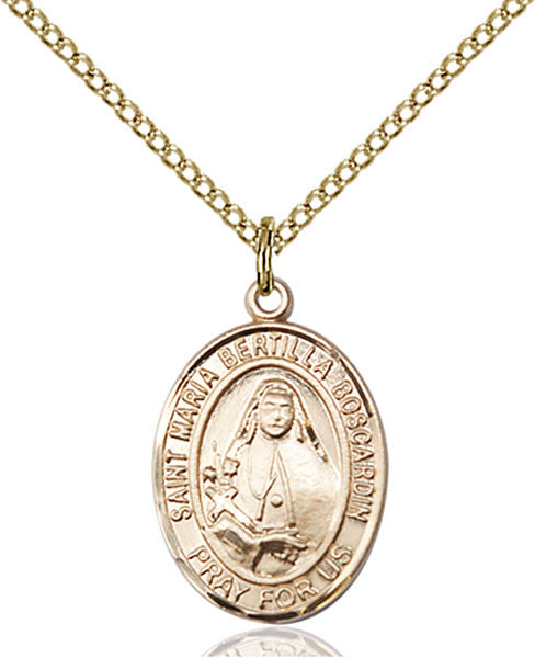 Gold Filled St. Maria Bertilla Boscardin Pendant