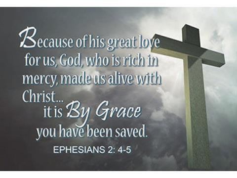 Because of his Great Love