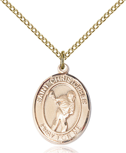 Gold Filled St. Christopher Pendant