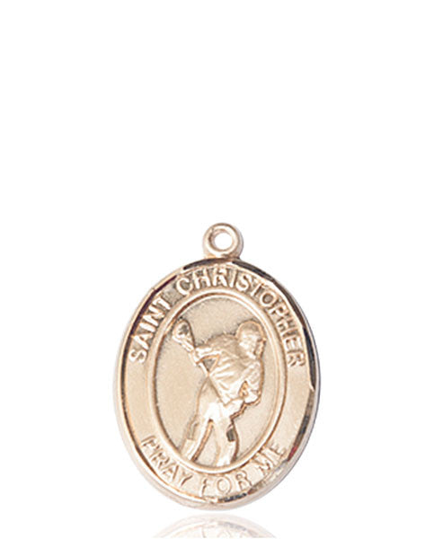 14kt Gold St. Christopher Medal