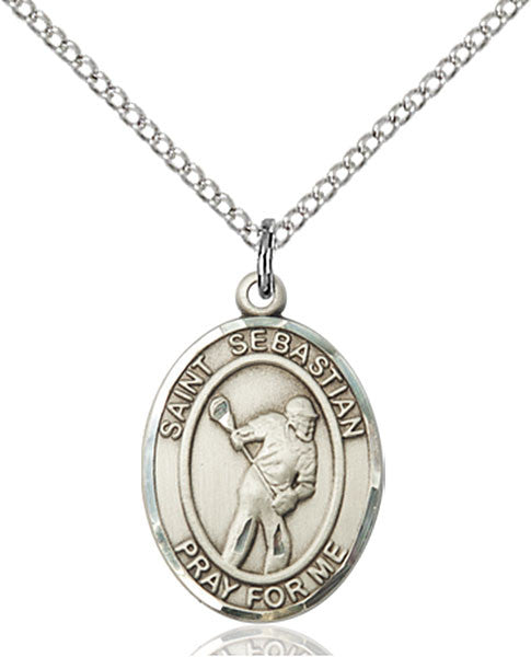 Sterling Silver St. Sebastian Pendant