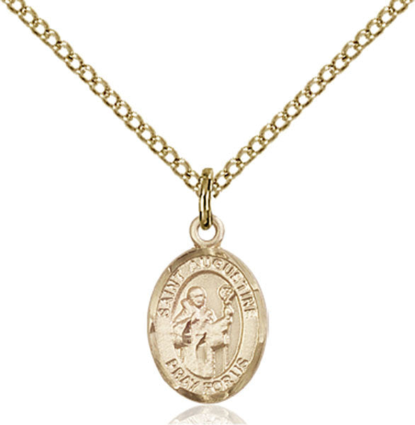 Gold Filled St. Augustine Pendant